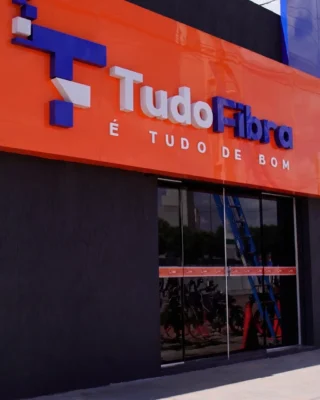 Sede da TudoFibra em Paragominas, provedor de internet fibra óptica